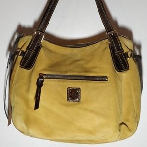 Yellow Suede Dooney and Bourke